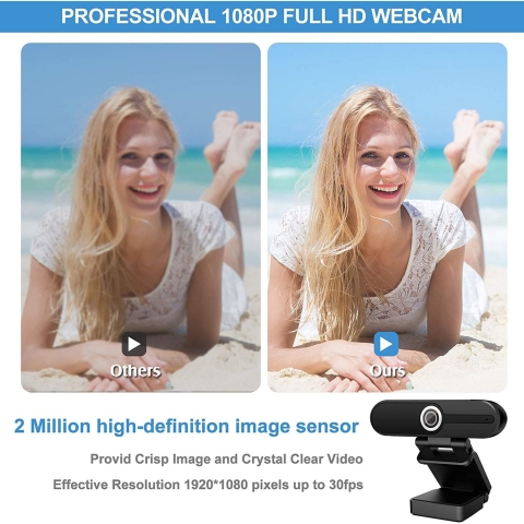 YQE USB 1080 Mp. Webcam