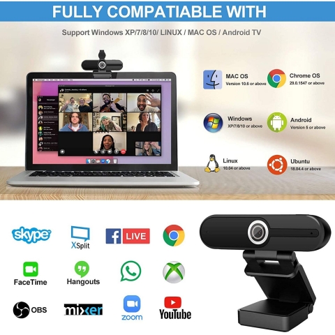 YQE USB 1080 Mp. Webcam