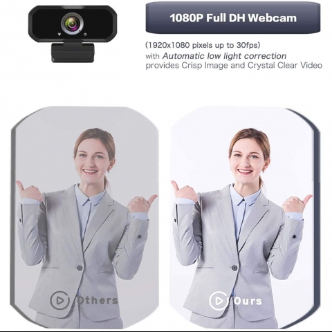 Svcouok USB HD 1080P Webcam