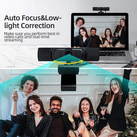 Samzuy AutoFocus 1080P Webcam