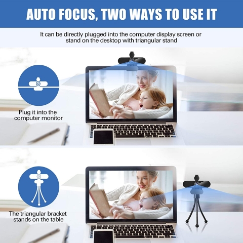 Amoner USB HD 1080P Webcam