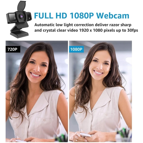 LITEPRO USB 1080P Webcam