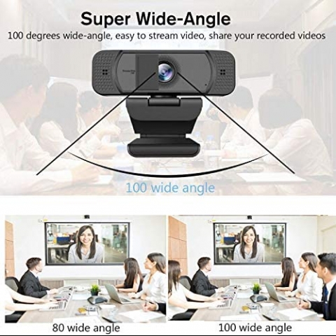 JETAKu Streaming HD 1080P Webcam