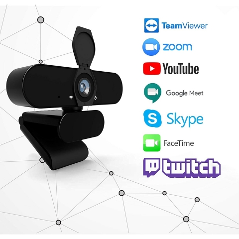 NOV8Tech USB 1080P Webcam