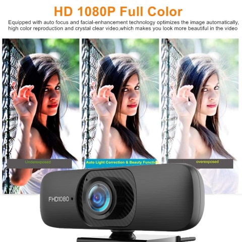 Konifo USB HD 1080P Webcam