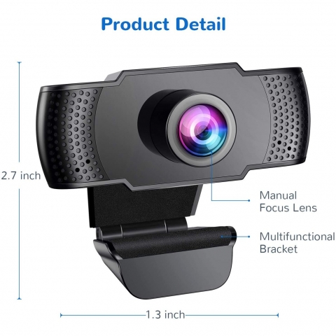 ANBES USB 1080P Webcam