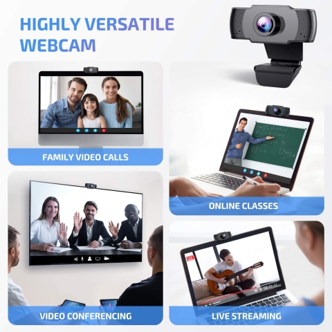 ANBES USB 1080P Webcam