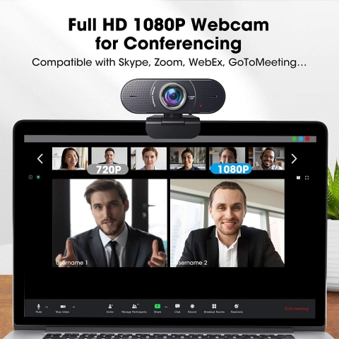 IFOAIR USB 1080P Webcam