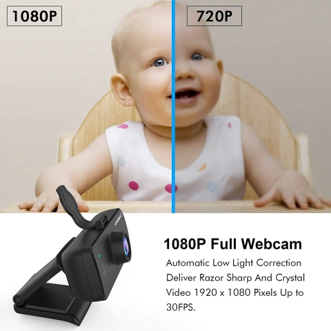 VIHIMAI USB 1080P Webcam