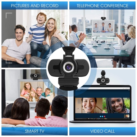 Larmtek USB 1080p Full Hd Webcam