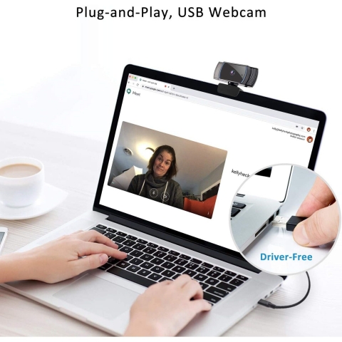 ROADOM USB 1080P Webcam