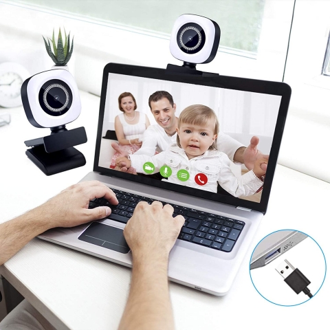 cityeasy USB 2K 1440P Webcam