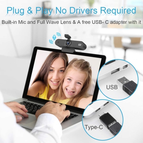 NOLYTH Usb 2k Hd Web Cam