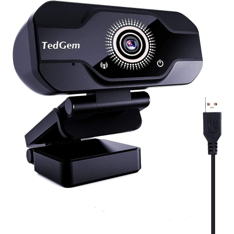 TedGem USB Full HD 4K / 1080P  Webcam