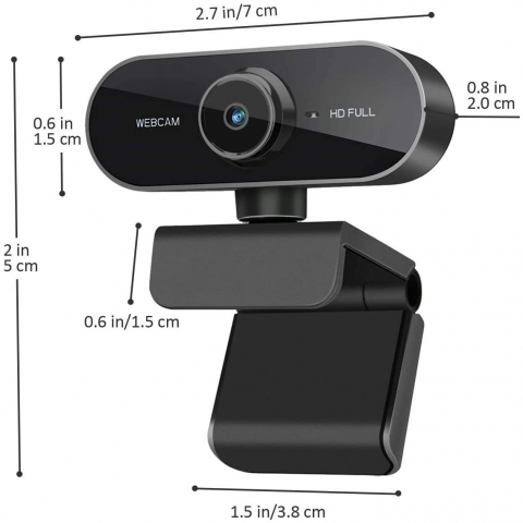 SUPERUS USB 1080P Webcam