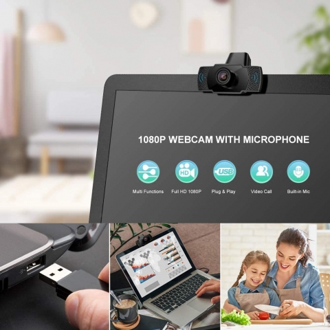 Haoruite 1080p HD Webcam