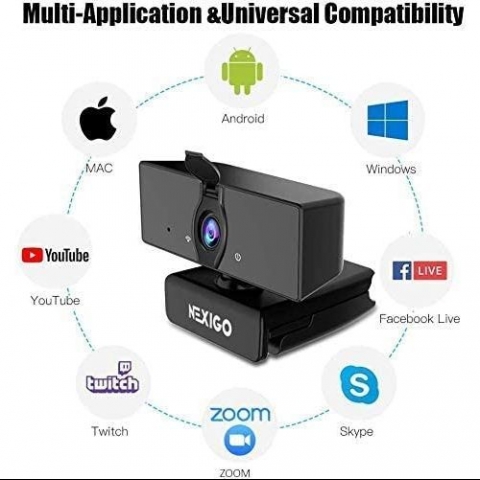 NexiGo USB 1080P Webcam