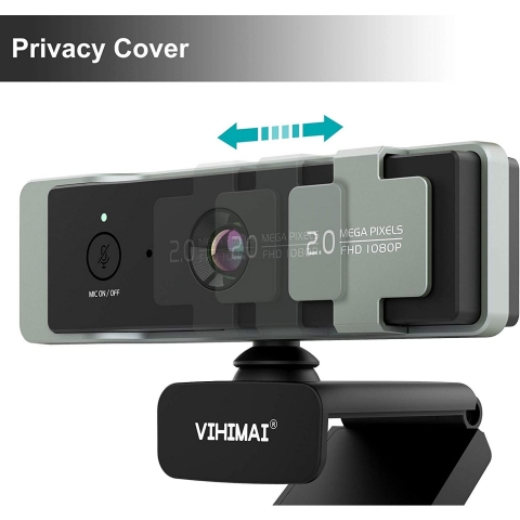 VIHIMAI USB 1080P Full HD Webcam