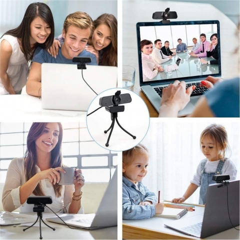 meiguangyuan2K Full HD Webcam ve Tripod