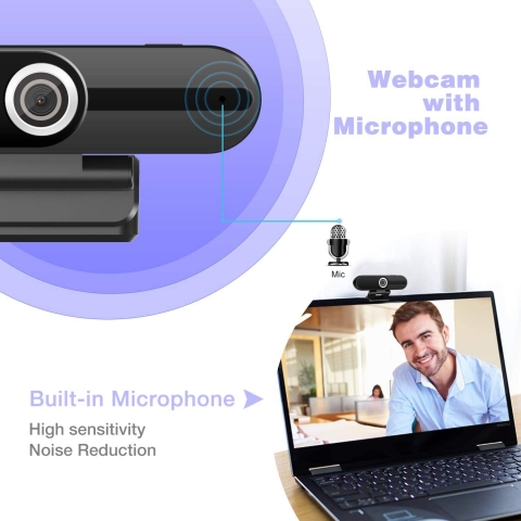 Akyta 1080P HD USB Webcam