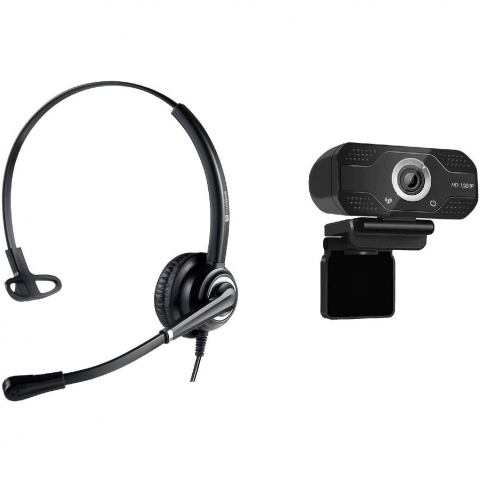 TruVoice USB W830 HD 1080P Webcam