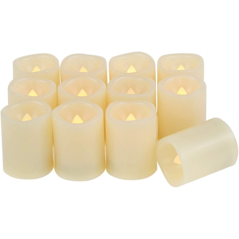 Candle Choice Led Mum Seti (12 Adet)