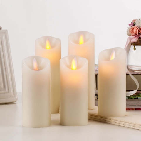 BRAZING CANDLES 5 Para Led Mum