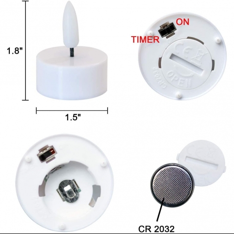 Wondise 12 Para Led Mum