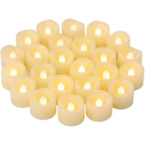 CANDLE IDEA 24 Adet Led Tea Light Mum