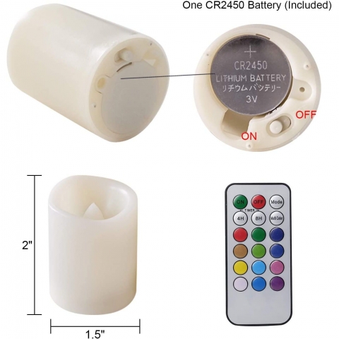 DRomance 12 Para Led Mum (Renkli)