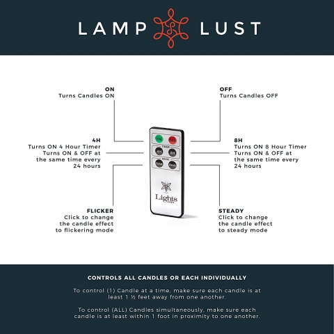 LampLust 3 Para Led Mum (Beyaz)