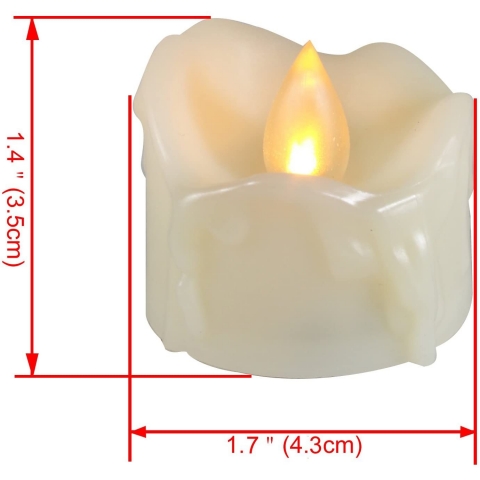 Candle Choice 24 Adet Led Tealight Mum