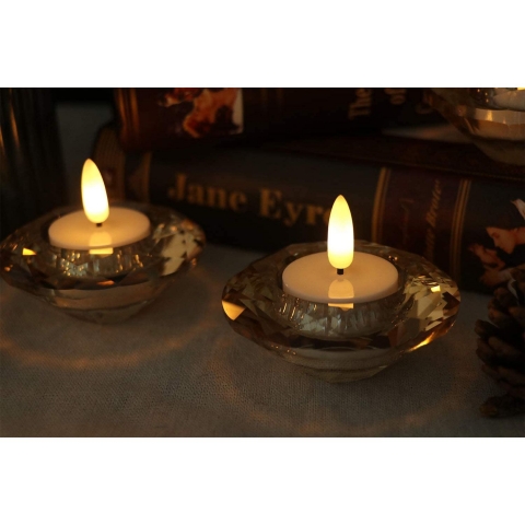 Wondise LED Tealight Mum (6 Adet)