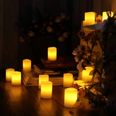 Candle Choice 12 Adet Led Mini Mum