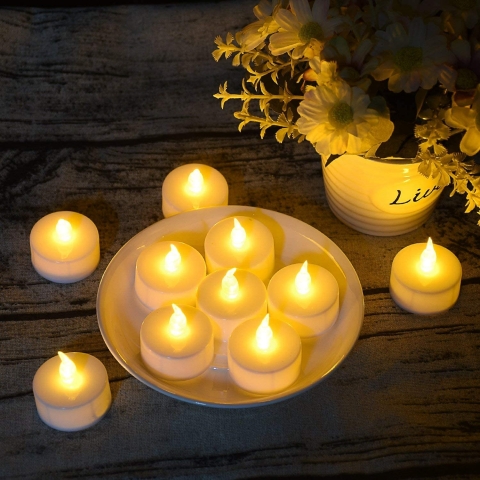 Antizer Tea Lights Led Mum Seti (150 Adet)