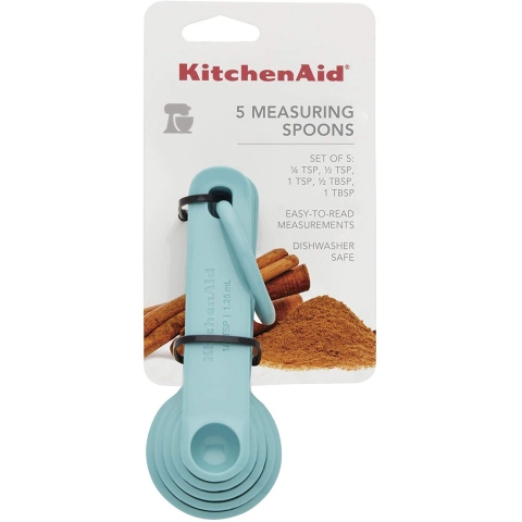 KitchenAid Plastik l Ka Seti (5 Para)(Aqua)