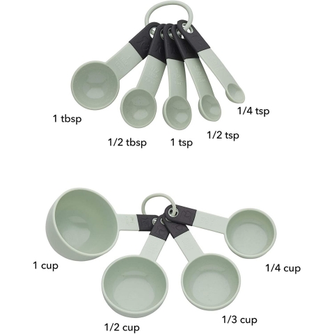 KitchenAid Plastik l Ka Seti (9 Para)(Mint)