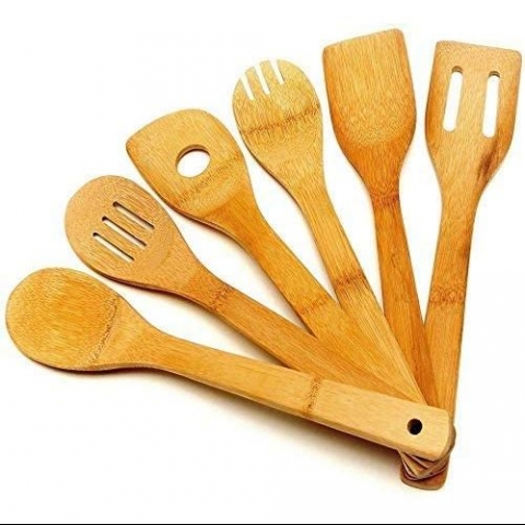 VCCUCINE Ahap Spatula Seti (6 Para) (Kahve)