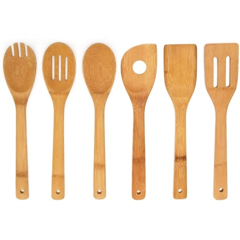 VCCUCINE Ahap Spatula Seti (6 Para) (Kahve)