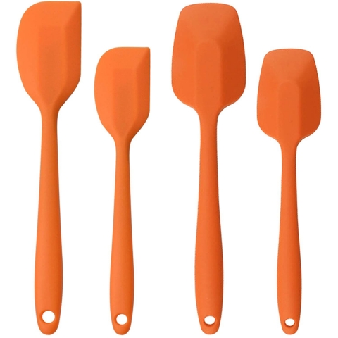 MOACC Silikon Spatula Set (Turuncu)(4 Adet)