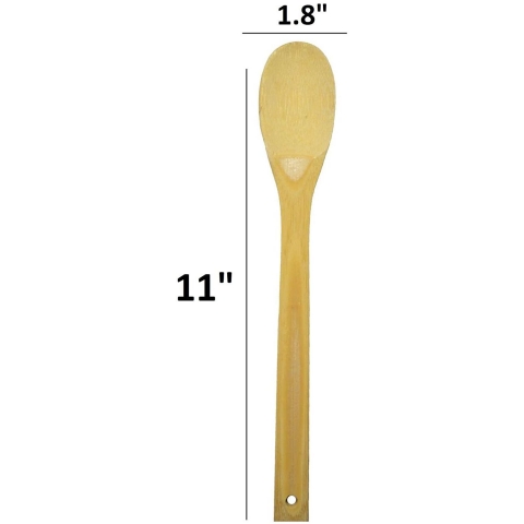 S&L SUPPORT LINE Bambu Spatula Seti (2 Para) (Kahverengi)