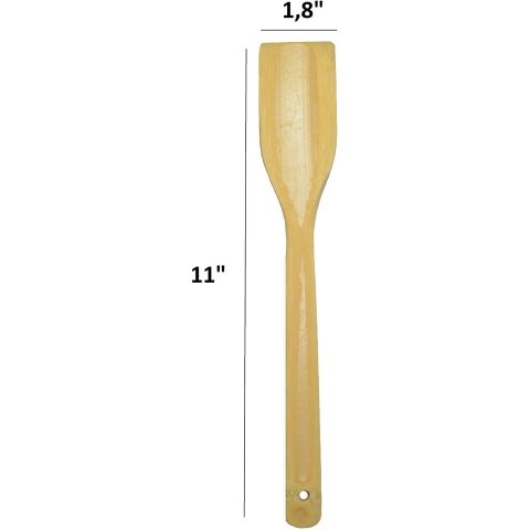 S&L SUPPORT LINE Bambu Spatula Seti (2 Para) (Kahverengi)