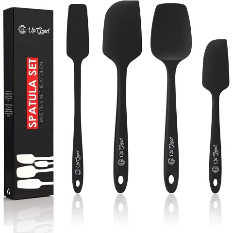 UpGood Silikon Spatula Set (Krmz)(4 Para)