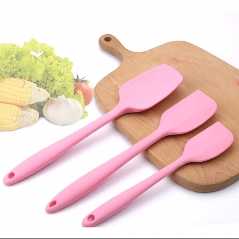 MOACC Silikon Spatula Set (Pembe)(4 Adet)