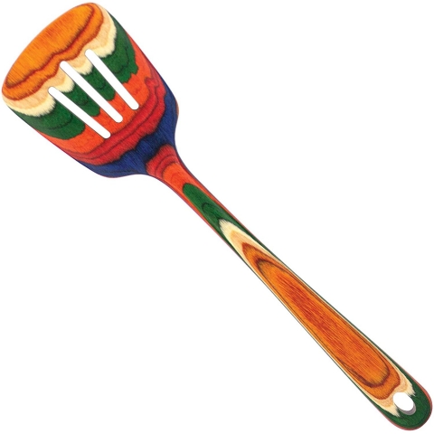 Totally Bamboo Ahap Delikli Spatula (Renkli)