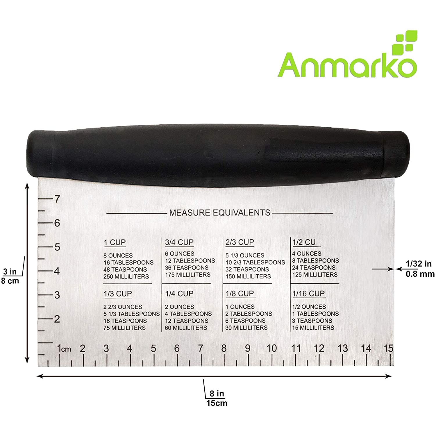 Anmarko Paslanmaz Çelik Spatula (3 Parça) 73741