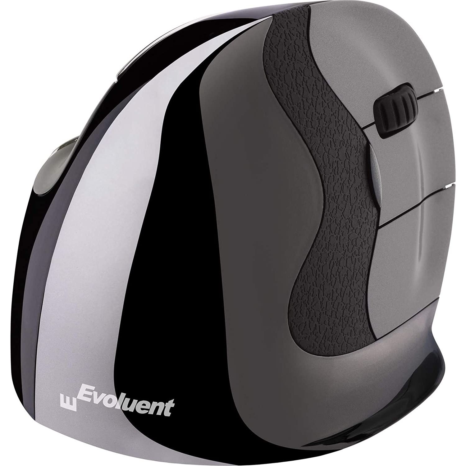 Evoluent Bluetooth Vertical Ergonomik Sağ El Mouse (Siyah-Gri) 42420