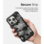 Rin gke Fusion-X Apple iPhone 15 Pro Max Klf-Camo Black