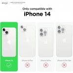 elago iPhone Apple 15 Plus Silikon Klf-Midnight Green