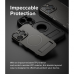 Ringke Alles iPhone 15 Pro Klf-Gun Metal 